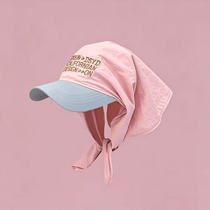 TEMU 남녀공용 컬러 자수 야구 모자 - 사계절용 통기성 좋은 컬러 블록 반다나 모자, 레터링/이니셜 자수 포함, 신축성 없는 차광 모자, 야외 여행, 생일, 크리스마스 선물용 (손세탁 가능)
