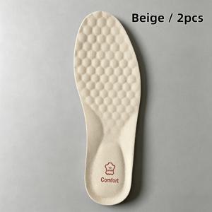 TEMU 2개/1개 정품 가죽 편안한 통기성 비즈니스 캐주얼 가죽 신발 깔창 두꺼운 스펀지 밑면 미끄럼 방지 충격 흡수 긴 시간 서 있기 적합 피로 없는 발 남녀공용 재단 가능 신발 패드
