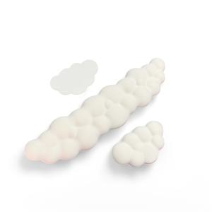 TEMU 3개 데스크탑 PC 키보드 패드 마우스 손목 받침 패드 인체공학적 마우스 패드 메모리폼 마우스 패드 (게임 및 사무실, 가정용 노트북 마우스 패드), 간편한 타이핑 및 손목 지지 세트 (블랙, 화이트)