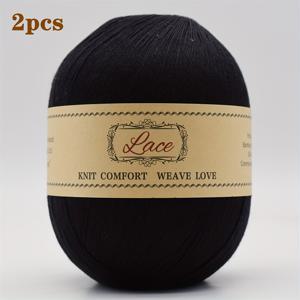 TEMU 300G 대나무 섬유 레이스 얀 2개입. 스웨터, 조끼, 숄, 반팔, 스카프, 쿠션 등 뜨개질 및 코바늘 뜨기에 적합합니다. 봄, 여름, 가을에 적합하며 부드럽고 통기성이 좋습니다.