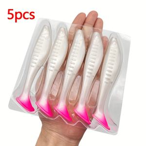 TEMU 7개/5개 소프트 루어 4.5g/9g TPR 소재 물림 방지 소프트 테일 T-테일 워블 플로팅 루어, 농어, 그루퍼, 민물 및 바닷물 낚시용