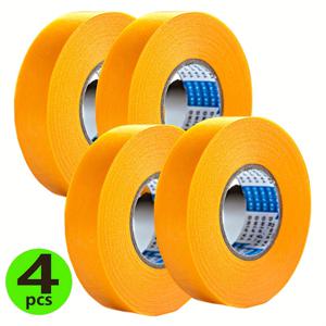 TEMU 4개입, 초장형 고점착 무잔여 마스킹 테이프 656ft - 홈 DIY, 벽 페인팅, 자동차 스프레이, 전자제품 보호 및 아티스트용 - 내열성 쉬운 분리 접착