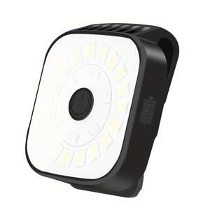 USB 충전식 클립온 핸즈프리 헤드램프, 빨간색과 초록색 교대 LED 러닝 라이트, 야간 러닝 및 워킹, 야간 산책용 강아지 손전등, 조깅, 낚시, 캠핑에 적합