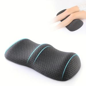 TEMU 1개 무릎 베개 메모리폼 패드, 다리 들기 베개, 몸 균형 유지 베개, 발목 발 받침대, 다리 지지 쿠션, 허리 요추 패드, 고품질 볼스터 베개