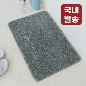 TEMU 레토 물흡수가 좋은 자수 발매트 욕실 현관 화장실 주방 매트 LFM-E02