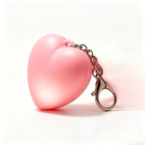 TEMU 새롭게 업그레이드된 핑크 충전식 커플 스타일 하트 모양 유도 램프 터치 활성화 핸드백 조명 발렌타인데이 크리스마스 웨딩 선물