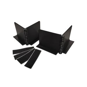 TEMU 심플 블랙 각도 조절식 자동차 트렁크 정리함 - 세단 및 SUV용 범용, 무타공 설치, 수하물 정리함, 다기능 홀더, 자동차 액세서리, 面。钩扣式 미끄럼 방지 트렁크 고정장치