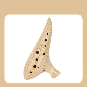 TEMU 1개입 12구멍 알토 AC 튜닝 오카리나, 초보자용 심플 악기, 레진 오카리나, 관악기, 초보자용 오카리나, 레진 관악기, 알토 C 튜닝 오카리나, 12구멍 관악기, 연주하기 쉬운 오카리나