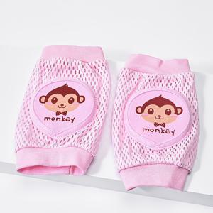 TEMU 남아용 양말, 신생아 무릎 보호대, 유아용 낙상 방지 기는 동작용 보호 장비, 만화 동물 디자인 아동용 메쉬 무릎 보호대, 봄 여름용 통기성 제품