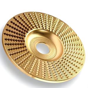 TEMU 2개입 100mm 외경 앵글 그라인더 샌딩 라쳇, 플랫, 라운드, 골든, 목공 도구, 재료, 목재 광택, 목재 연삭 도구
