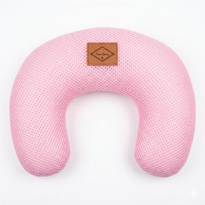 TEMU Paws Sauvy Pet 고양이와 강아지용 U자형 베개, 사계절용 반달형 수면 베개, 소형견과 고양이용 목과 척추 지지 쿠션, 통기성 메쉬 컴포트 베개 장난감