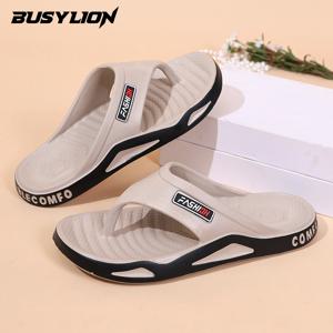 TEMU BUSYLION 남성 패션 샌들, 남성 스타일리시 , 패셔너블한 레터 프린트, 경량 오픈토 캐주얼 샌들, 다용도 오픈토 클래식 남성 신발, 남녀공용, 일상 통근 또는 야외 해변 여행을 위한 완벽한 선택