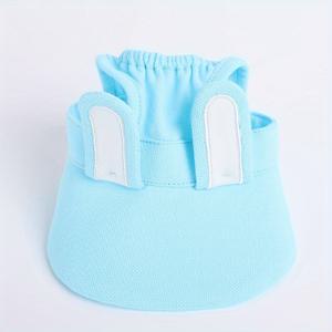TEMU 1개 여름 애완동물 햇빛 가리개 토끼 스타일 고양이 강아지 야구 모자 귀여운 강아지 야외 패션 추가 소형 및 중형 애완 동물 강아지 토끼 코스튬