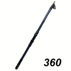 초경질 탄소 섬유 낚싯대 210-450, 미끄럼 방지 그립 및 메탈 인서트 포함 - 바다 암초 낚시, 서핑 캐스팅 및 장거리 던지기에 적합
