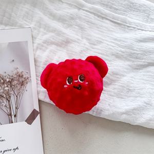 삑삑이 내는 씹기 방지 TPR 뾰족볼 베어 강아지 장난감, 소형견부터 중형견까지 적합, 삑삑이 소리 나는 상호작용 던지기 잡기 게임, 훈련용 내구성 있는 탄성 씹을 수 있는 공, 물고기 잡기 놀이, 강아지 젖니 기르기 및 놀이 시간용 물림 방지