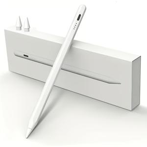 TEMU iOS/Android/Microsoft 스마트폰 및 태블릿과 호환되는 범용 정전식 터치 펜, 기울기 압력 감지, 터치 방지, 고정밀 , 아이패드, 아이폰 및 모든 터치스크린 장치에 적합
