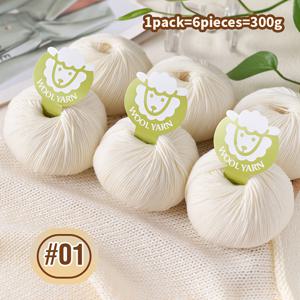 TEMU 6중 실, 300g/10.5oz - 35가지 색상 옵션, 아름다운 양털 니트, 피부 친화적인 양털 니트, 레드 양털 니트, 그린 양털 니트, 따뜻하고 통기성 좋음, 다양한 색상 선택 가능 - 스카프, 모자, 가디건 등 수제 뜨개질용으로 이상적. 다양한 색상 선택