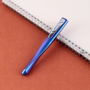 새로운 그라데이션 회전 만년필, 학생용 회전 펜, 0.38mm 삼각형 회전 펜 – 사무용품, 일상 필기, 정교한 피로 방지 디자인