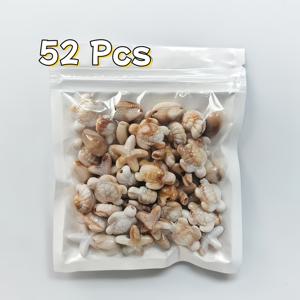 TEMU 52/85개 바캉스 스타일 혼합 아크릴 비즈 | 인조 조개 껍데기 디자인, 변색 방지, 친구를 위한 주얼리 제작 및 선물, 설날 및 발렌타인데이에 적합