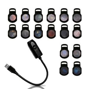 TEMU 휴대용 USB 별자리 프로젝션 램프 - 16가지 필름 달과 지구 프로젝터 LED 장식 램프 - 침실 벽 장식, 생일, 발렌타인데이, 부활절, 발렌타인데이 선물용