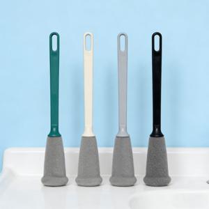 TEMU 랜덤 색상 북유럽풍 롱핸들 스펀지 병솔, 컵솔, 청소용 병솔, 주전자 청소기, 주방 도구, 주방 청소 용품