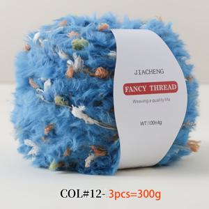 TEMU 300G/3개입 부드러운 플러시 털실, 페이크 펫 모양, 뜨개질용 두꺼운 넓은 직물. 이 핸드메이드 공예 재료는 오버사이즈 코트, 커플 스카프, 트렌디한 모자, 코바늘 신발, 공예품, 백팩, 핸드백, 주얼리 제작에 적합합니다.