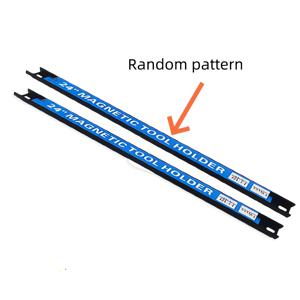 TEMU 2pcs 24-Inch Heavy-Duty Magnetic Tool Ra - Wall-Mounted, Adjustable Height, Metal Organizer Suitable for Garages, , Gardens, and Auto Repair Shops, Durable Garage Tool Ra Storage and Organization