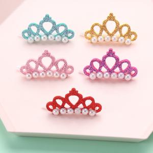 TEMU 귀여운 펫 헤어핀 5개 세트 - 강아지 고양이 헤어 액세서리, 강아지 리본 헤어클립, 반려동물 그루밍 용품