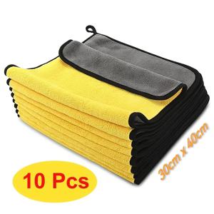 TEMU 30cmX40cm 마이크로화이버 청소천 5개/10개/20개, 다용도 가정용 걸레, 재사용 가능, 주방, 창문 청소천, 가정용 세차 타월, 먼지 제거 천, 차량 관리 타월, 초흡수성, 청소 도구, 크리스마스 청소 도구