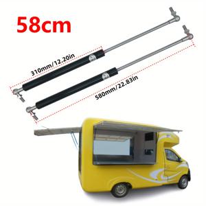 TEMU 1쌍 58Cm 68Cm 500N 푸드 트럭 측면 문 가스 스트럿 다ンパ 서포트 쇼크 바 (푸드 트럭용)