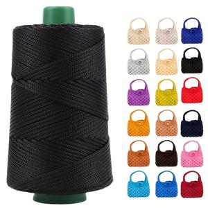 TEMU 1롤 3mm 고퀄리티 내구성 폴리에스터 공예실, 180m – DIY 공예, 선물 포장, 장식 뜨개질, 크로셰 가방 & 모자, 팔찌용 | 폴리에스터 공예 실