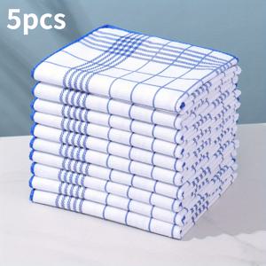 흡수력 좋고 보풀 없는 대형 주방 수건 5개 세트, 40*60cm, 커피 머신 청소에 적합, 4가지 색상의 주방 티 타월, 격자 및 사각형 주방 타월, 주방 및 레스토랑, 주방 용품, 홈 오거나이저에 적합, 식기 건조,빠른 청소 천,그리드 패턴 타월,모던 주방 리넨,흡수성 원단,손세탁만 가능,재사용 가능한 타월,청소용 걸레,커피 애호가들,홈 쿠커스