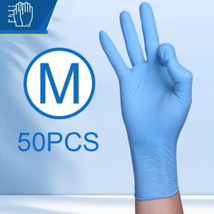 TEMU 50개입 비닐 장갑, 방수 및 방유, 파우더 프리 및 라텍스 프리 청소, 설거지, 가정용 업무, 주방용 일회용 장갑