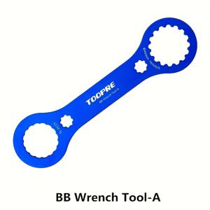 TEMU TOOPRE 알루미늄 합금 센터 샤프트 BB 렌치 DUB 다기능 통합 치과 디스크 분해 및 설치 도구