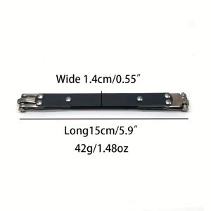 TEMU 15Cm-30Cm 메탈 내부 플렉스 프레임 지갑 추가 바구니 스프링 걸쇠 15Cm/ 5.9