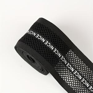 TEMU 5야드 (미터) 고신축성 그리드 텍스처 & 글자 엣지 메쉬 리본 - 네온 컬러 & 솔리드 색상 DIY 공예, 의류, 헤어 액세서리, 코스튬 제작용 - 내구성 있는 스너그핏 탄력 밴드, 직조 및 뜨개질 프로젝트, 옷감, 유연한 소재, 공예 애호가를 위한 제품
