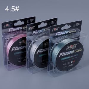 TEMU FTK 3개입 100m 플루오로카본 코팅 낚시줄 0.14mm - 0.50mm 4.13lb - 34.32lb 나일론 리더줄 미끼 가이드줄 싱킹줄 잉어줄 얼음낚시줄 - 3색상, 총 300미터!!