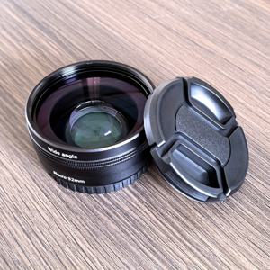 SLR 카메라용 52mm 광각 매크로 렌즈, FMC 코팅 유리, 알루미늄 합금 바디, 직접 마운트 설계, 모든 52mm 베이오넷 SLR 렌즈 호환