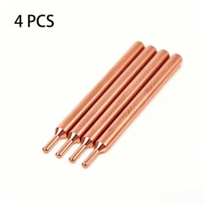 TEMU 4개 3mm 구리산화물 전극팁, DIY용, 18650 배터리 스핵 용접용, 수리 공구