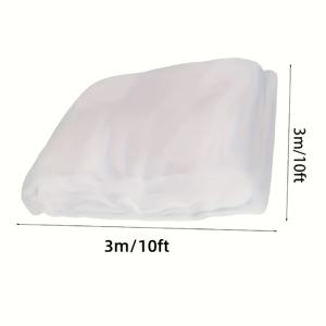 식물 해충망, 과일망 가방, 조류망, 과일나무, 블루베리 및 채소용 10x10ft 과수원망, 1개