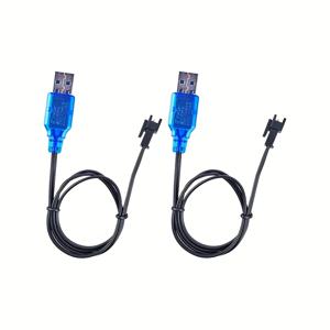TEMU 2개입 3.7V 리튬 배터리 USB 충전기 SM-2P 역방향 USB 충전 케이블 - 2P 커넥터, 다양한 장난감 배터리/RC 차량 배터리, 항공기 액세서리 장난감 배터리와 호환, USB 충전 케이블, 모델 비행기 부품, 드론 액세서리, 소형 충전기, 고효율 전원 공급 장치, 케이블, 안정적인 충전, 전원 공급 모듈, 테크 애호가, DIY 제작자용