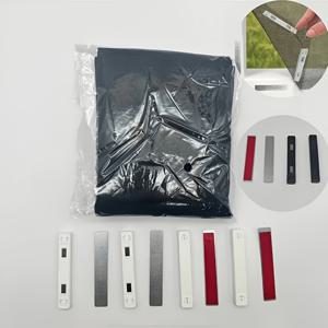 TEMU 자석式 창문 모기장 1세트 - 드릴링 필요 없음, 130*150cm, 접착 테이프 롤 및 자석 패스너 포함, 窓虫 방지용 적응형 메쉬, 고품질 통기성 소재, 금속 프레임에 간편 설치, 내구성 있는 창문 보호, 기능성 가정용 액세서리, 자석 커튼, 방충막, 세련된 외관, 전기 불필요
