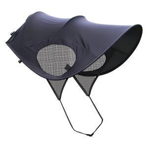 TEMU 1pc Stroller Sun Canopy with UPF UV & Breathable Mesh Canopy - Foldable Detachable Sun Shade Suitable for Car Seats, Baby , Pushchairs, Outdoor Travel, Portable for Summer Acssory (No Stroller)