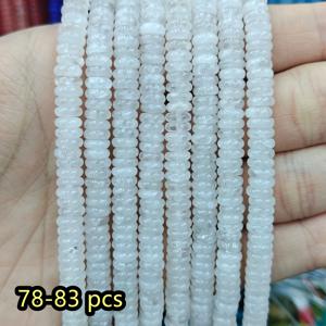TEMU 6X2mm 78-83개 천연석 스페이서 비즈 주얼리 제작 팔찌 목걸이