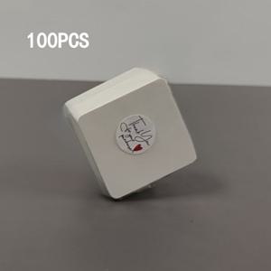 TEMU 100개 빈 손글씨 카드, 둥근 모서리 디자인으로 손에 찰림 없음, 두꺼운 종이로 잉크 번짐 없음, 메시지, 축복 및 포장 장식에 적합