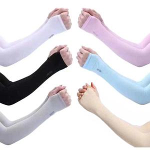 TEMU 6켤레 야외 스포츠 팔 커버 양말 (사이클링, 낚시, 배드민턴, 볼 게임용), 남녀 공용