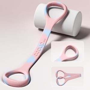 고탄성 싱글 루프 저항 밴드, 피부 친화적인 미끄럼 방지 실리콘 풀러, 요가, 피트니스, 스트레칭 운동에 적합한 여성용 등 뒤집기 저항 로프, 팔, 등 뒤집기, 가슴 확장용, 훌륭한 휴일 선물