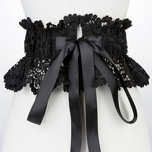 TEMU 여성 드레스, 셔츠, 탄성 허리 밴드, 시즌 패션, 한국 버전, 다용도, 레이스 홀아웃 스트랩, 레이스업 허리 밴드, 장식 허리 밴드 클로저