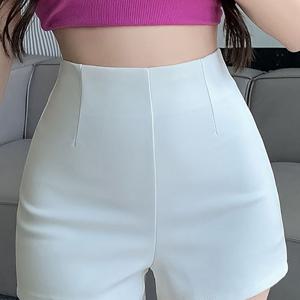 TEMU 여성 여름 정장 반바지 섹시 얇은 레깅스 하이웨스트 슬림소녀
