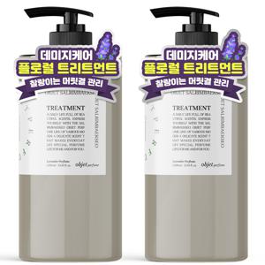 TEMU [총 2L 대용량] 1+1 오브제 퍼퓸 트리트먼트 1L 대용량 향좋은 미용실 손상모